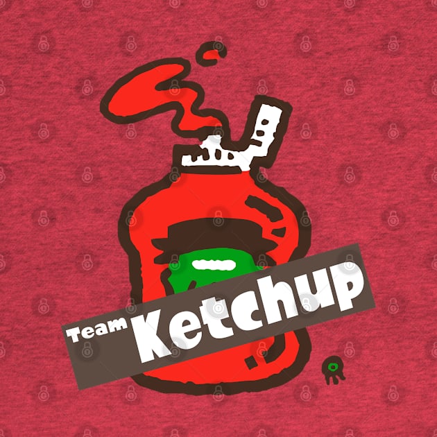 Splatfest Team Ketchup v.2 by KumoriDragon